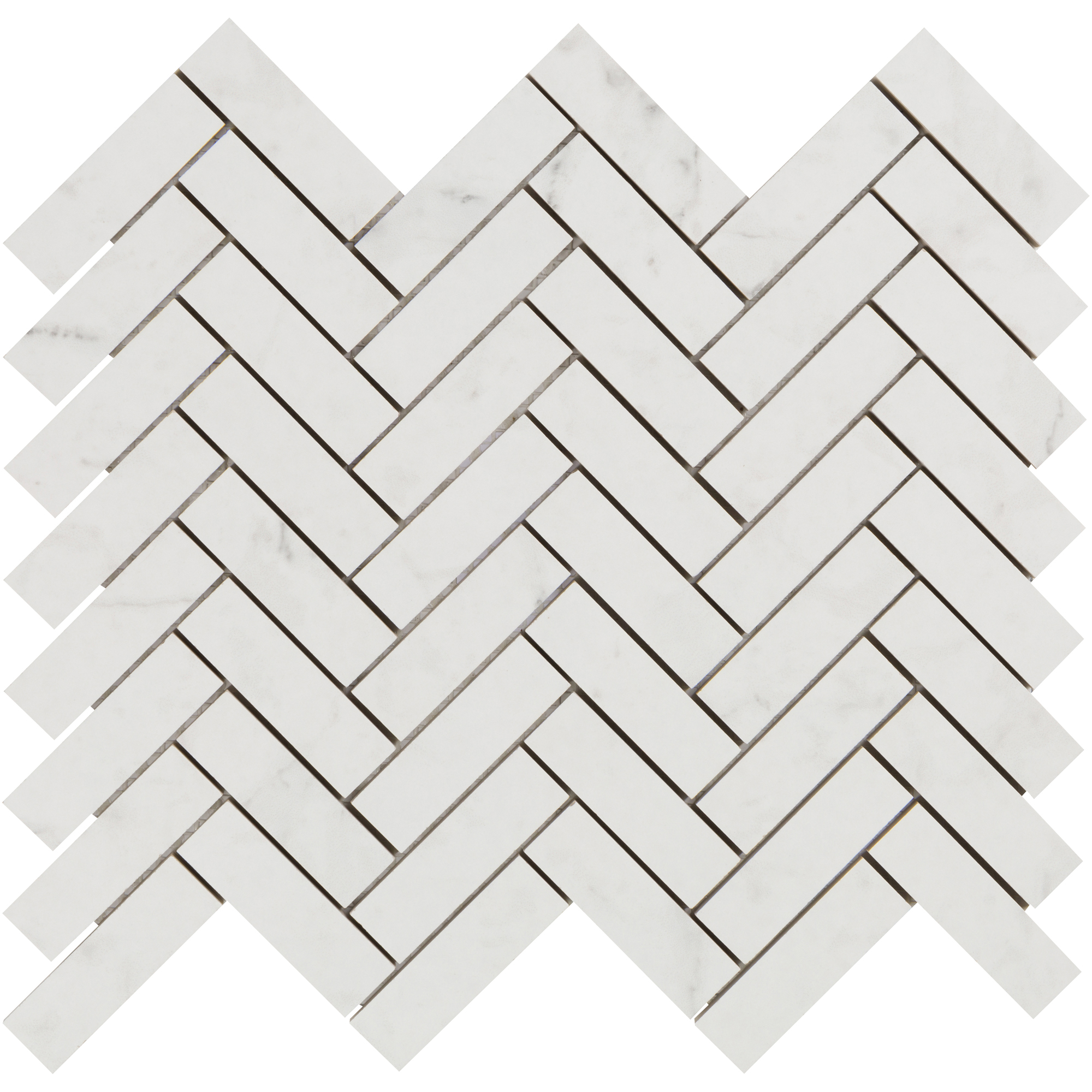 CAVA BIANCO CARRARA HERRINGBONE 1X3 - Walker Zanger