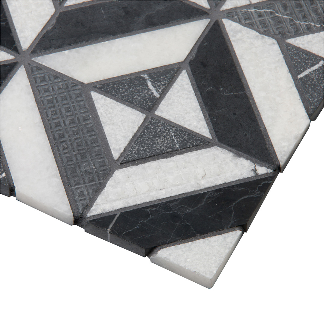 SHIFT CHARCOAL MATRIX MOSAIC - Walker Zanger